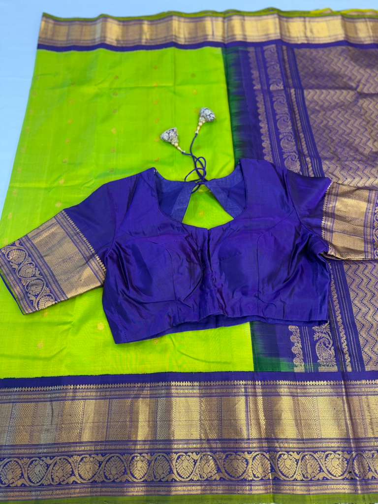 Pure Handloom Gadwal Pattu Saree | Indian Traditional Saree | Handloom Saree