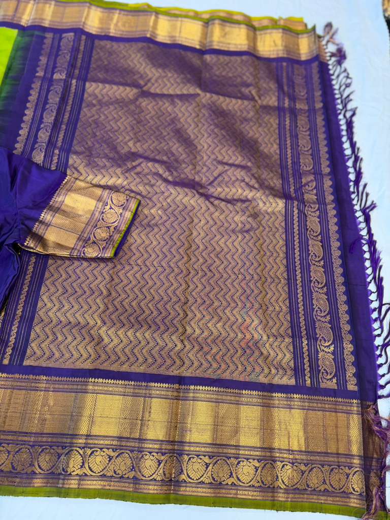 Pure Handloom Gadwal Pattu Saree | Indian Traditional Saree | Handloom Saree
