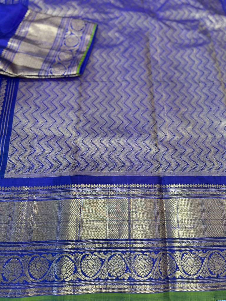 Pure Handloom Gadwal Pattu Saree | Indian Traditional Saree | Handloom Saree