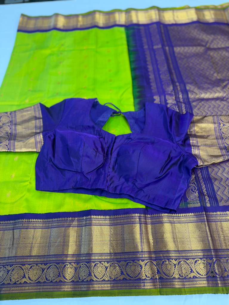 Pure Handloom Gadwal Pattu Saree | Indian Traditional Saree | Handloom Saree
