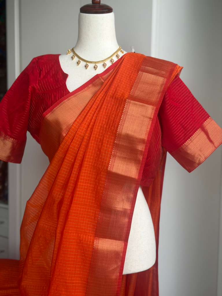 Maheswari Handloom Sarees | Light Weight Saree | Gift Saree
