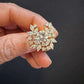 Elegant AD Floral Studs | Latest Jewelry