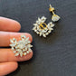 Elegant AD Floral Studs | Latest Jewelry