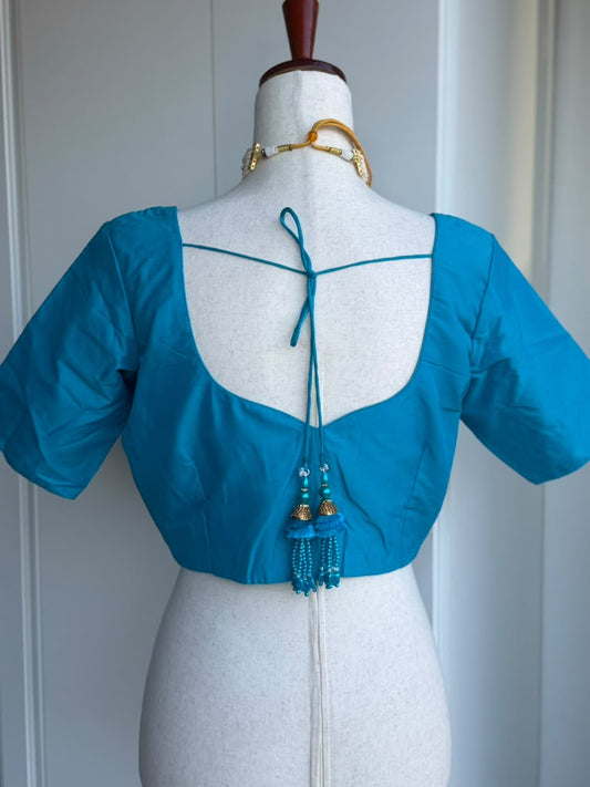 Cotton Silk Blouse | Saree Readymade Blouses in USA