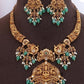 Antique Nakshi Lakshmi Kante With Earrings | Traditional Bridal Necklace