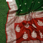 Pure georgette banarasi saree