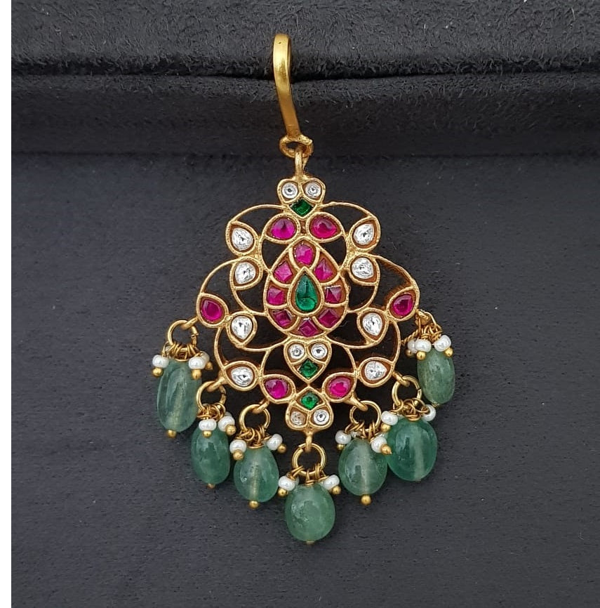 Jadau Kundan Maang Tikka | Indian jewelry in USA