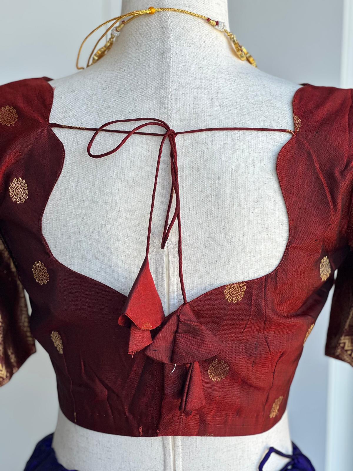 Teens Gadwal Silk lehanga |Partwear Pattu pavada lehanga | Lehanga voni