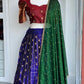 Teens Gadwal Silk lehanga |Partwear Pattu pavada lehanga | Lehanga voni
