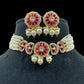 Kundan & Pearl Choker Necklace | Indian Necklace