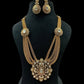 Polkii Middle & Side Pendant Necklace  | Trending Jewelry