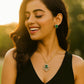 Polki Kundan Pendant Necklace | Simple Necklace With Studs