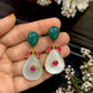 Fusion Kundan Earrings | Semi Precious Kundan Earrings
