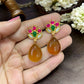Fusion Kundan Earrings |