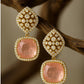 AD Ethnic Earrings | Moissanite Indian Earrings |  Gift Idea