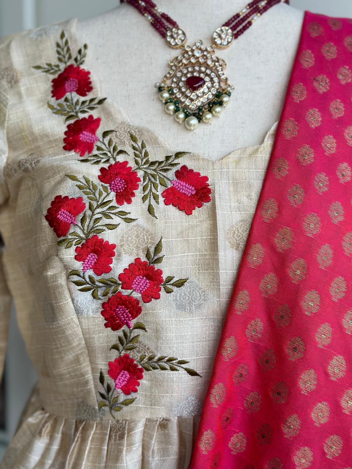 Embroidery Dress | Ethnic wear | Custom dress