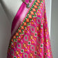 Pink Patola Printed Silk Duppata