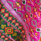 Pink Patola Printed Silk Duppata