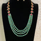 Kundan Beads Necklace With Earrings | Indian Jewelry In USA | Gift Idea