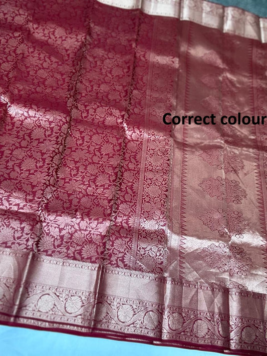 Kanjivaram Pattu Saree | Indian Traditional Saree | Bridal Saree