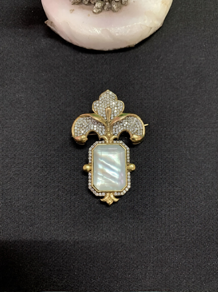AD Brooch Pin | Multipurpose Brooch Pin | Indian Jewelry