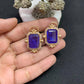 AD Elegant Studs | Indian Earrings