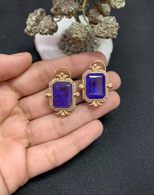 AD Elegant Studs | Indian Earrings
