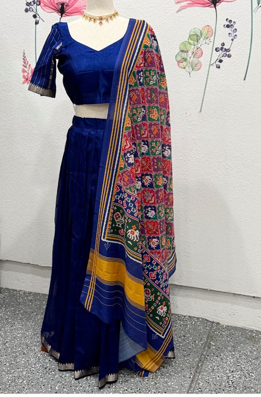 Teens Mangalagiri Handloom Lehanga | Traditional Langa voni | Teens Ethnic Wear
