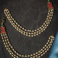 Kundan Pearl Champaswaralu | Kundan Ear Chains | Hair accessories