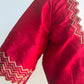 Raw Silk Hand Embroidery Blouse | Saree Blouses in USA