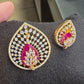 Beautiful AD Pendant With Studs | Latest Indian Jewelry