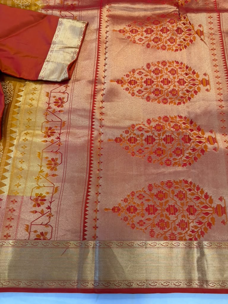Pure Kanjivaram Pattu Saree | Silk mark certified saree | Indian Sarees in USA