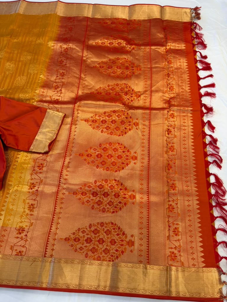 Pure Kanjivaram Pattu Saree | Silk mark certified saree | Indian Sarees in USA
