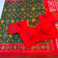 Handloom Ikkat patola Saree | Traditional Indian Saree | light weight silk sarees