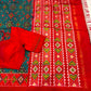 Handloom Ikkat Saree | Traditional Indian Saree | light weight silk sarees
