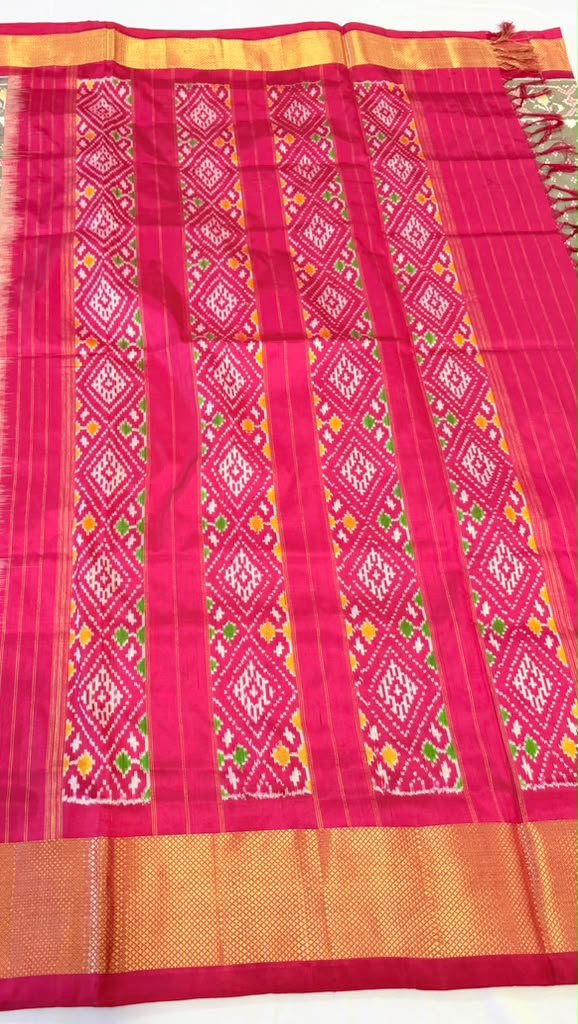 Ikkat Handloom Sarees | Traditional Indian Saree | Light Weight Saree