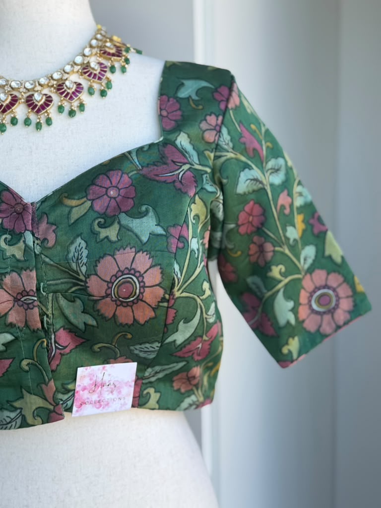 Kalamkari printed blouse | Saree blouses in USA