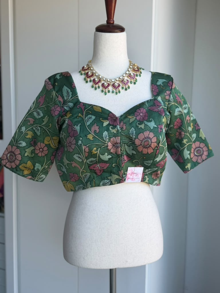Kalamkari printed blouse | Saree blouses in USA