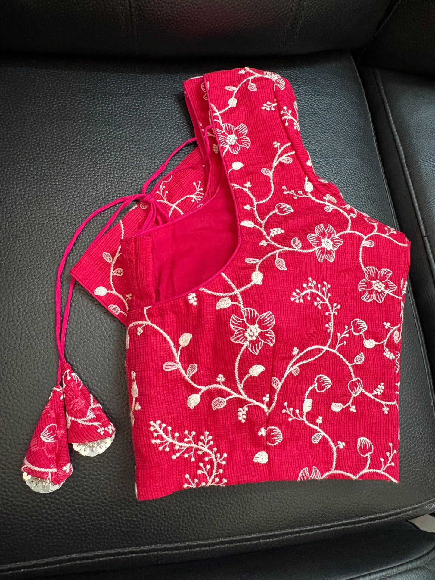 Thread Embroidery Blouse | Custom Blouse
