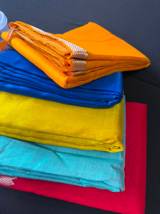 Mangalagiri Handloom Sarees | Light Weight Saree | Gift Saree