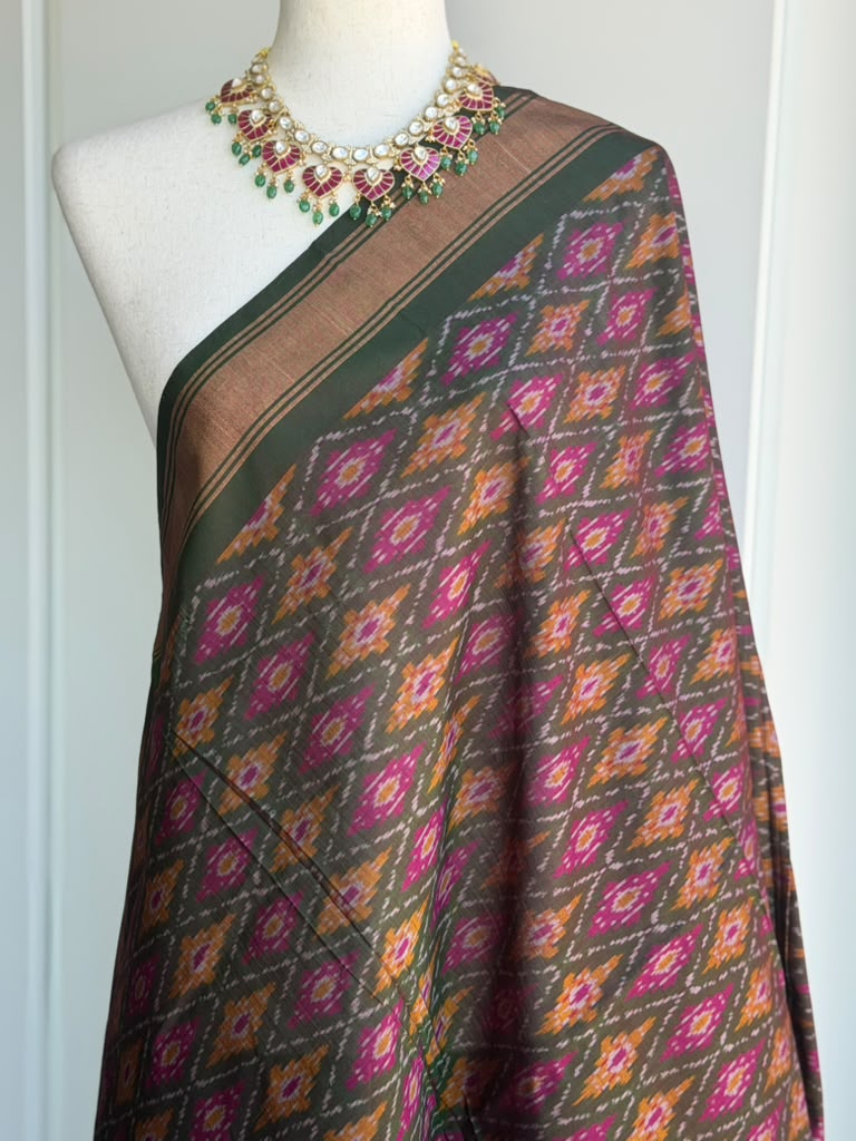 Ikkat Dupatta | Party wear Dupatta