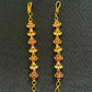AD Ruby Green Matilu |  Indian Ear Chains | Indian Traditional Jewelry In USA