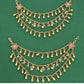 Antique Ruby Champaswaralu | Hair accessories | indian  Ear Chains