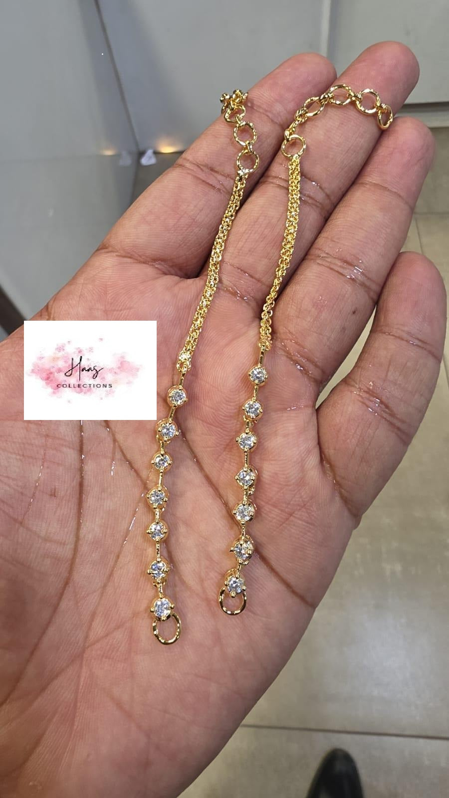 AD Matilu |  Indian Ear Chains | Indian Traditional Jewelry In USA