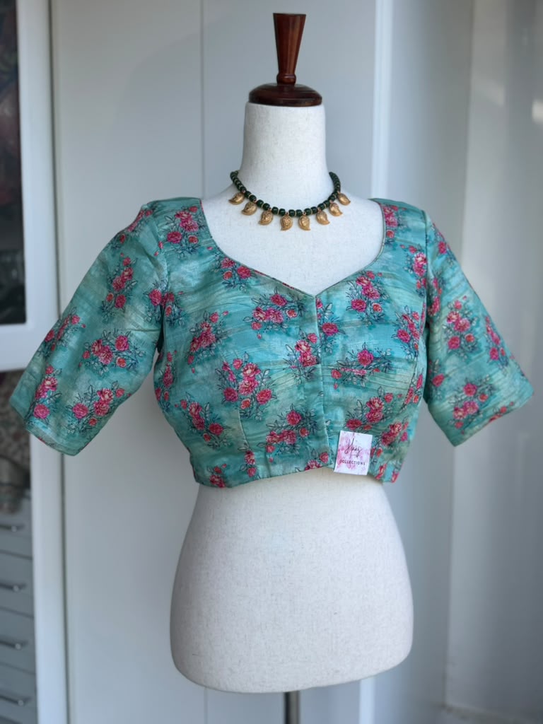 Floral Printed Blouse | Saree blouses in USA