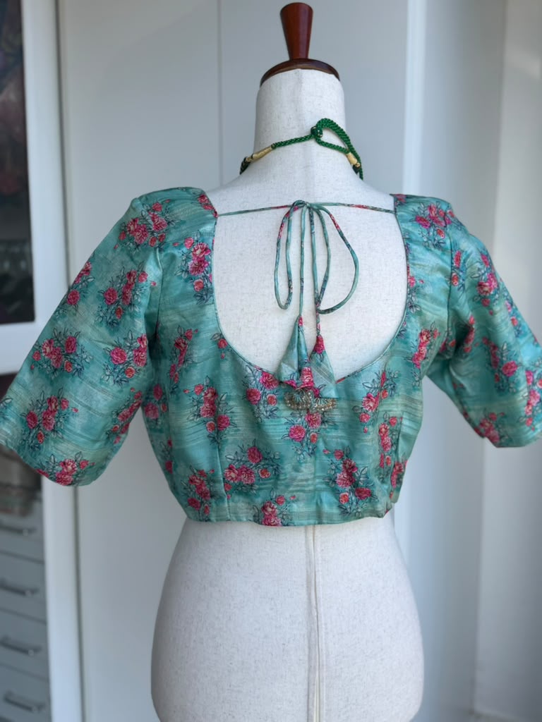 Floral Printed Blouse | Saree blouses in USA