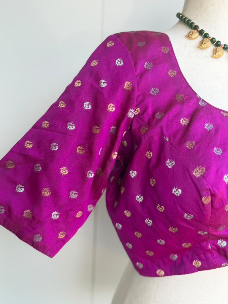 Banaras Buti Blouse | Custom Blouse