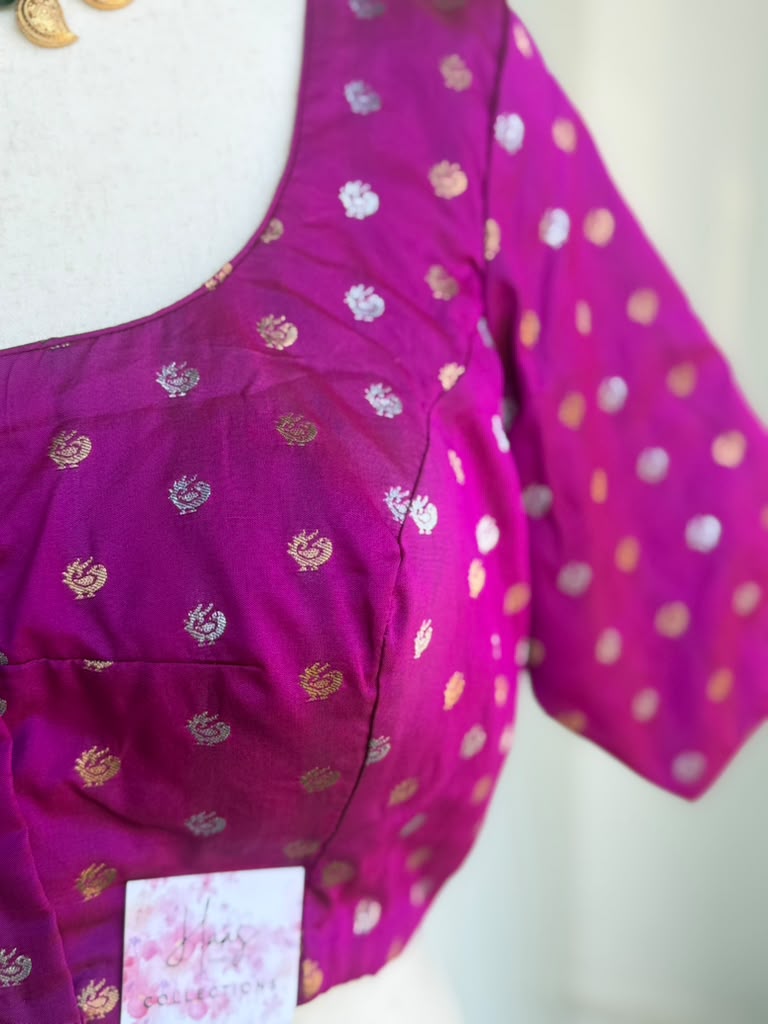Banaras Buti Blouse | Custom Blouse