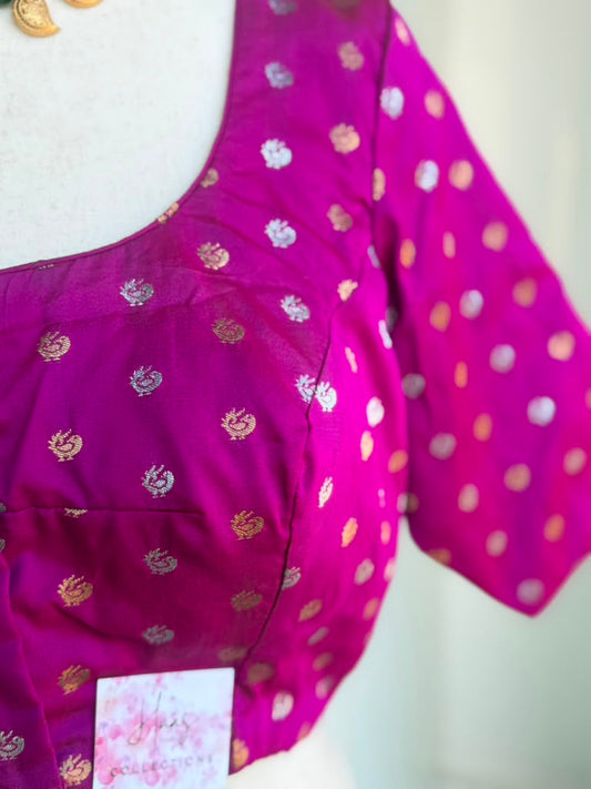 Banaras Buti Blouse | Custom Blouse