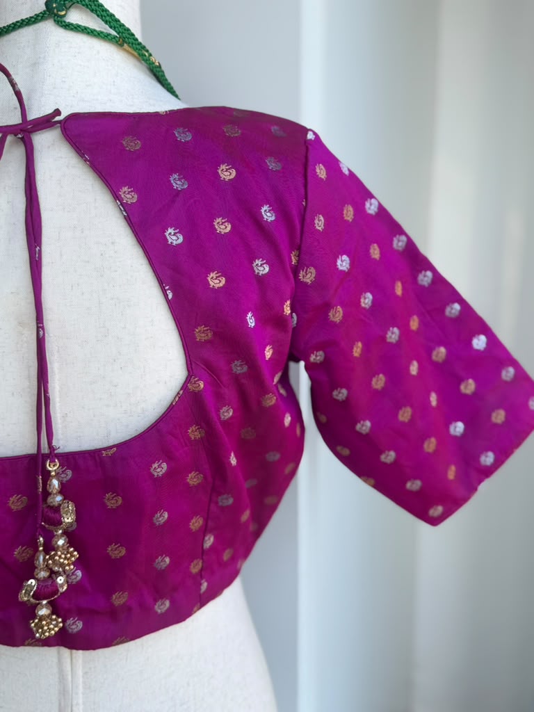Banaras Buti Blouse | Custom Blouse